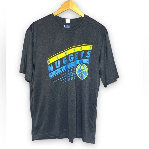 NBA Other - NBA | Denver Nuggets Gray Graphic Tshirt Large Excellent